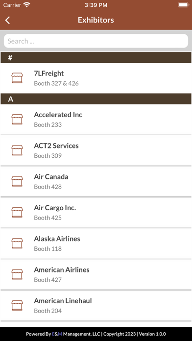 2023 AirCargo Conference Screenshot