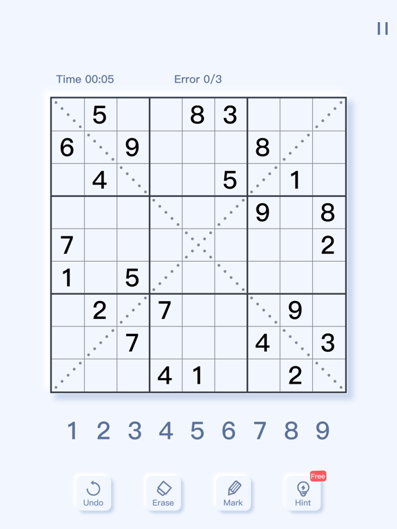 Fun Sudoku - Brain Gameのおすすめ画像6