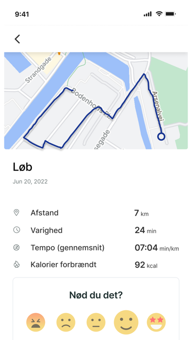 Bork Fitness Screenshot