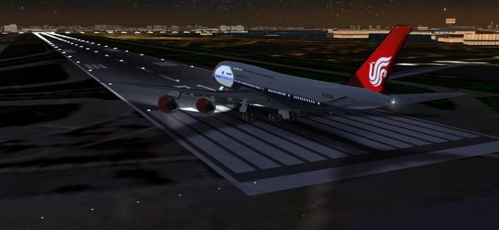 Flight Simulator Night Fly