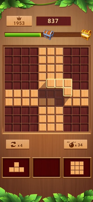 Wooden 100 Block Puzzle Game para Android - Download