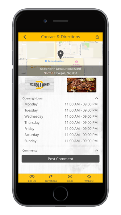 313 BBQ & WINGS Screenshot