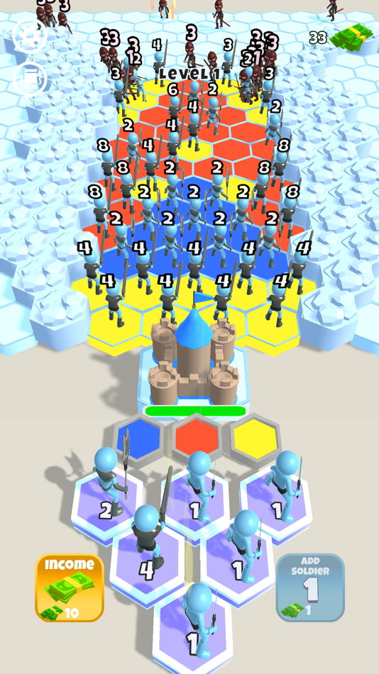 #2. Color Grid Defence (iOS) 由: Clocknest Games