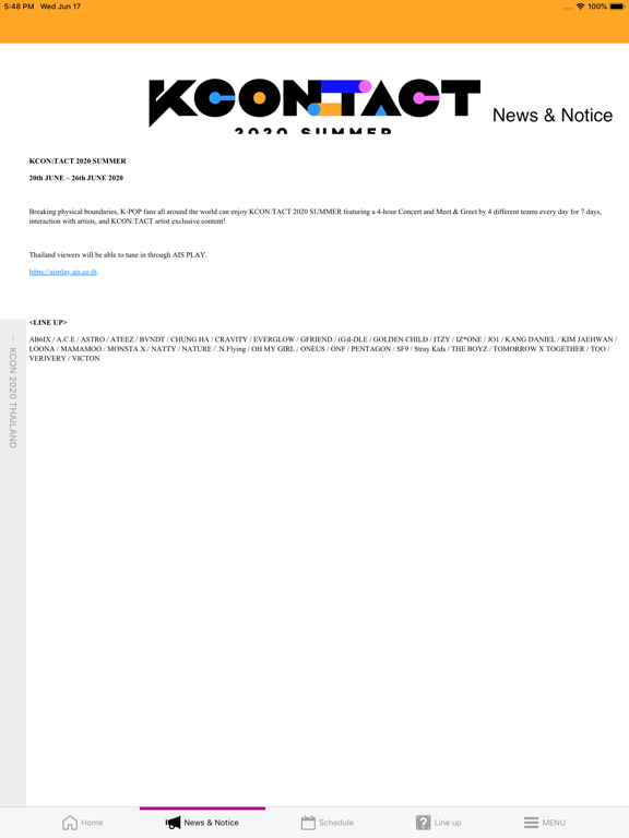 App screenshot