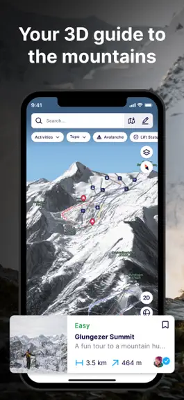 Game screenshot FATMAP: Ski, Hike, Bike mod apk