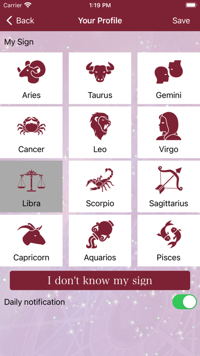 Daily Horoscope For Today Screenshot