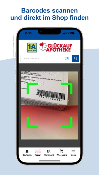 Glückauf-Apotheke Saarlouis Screenshot