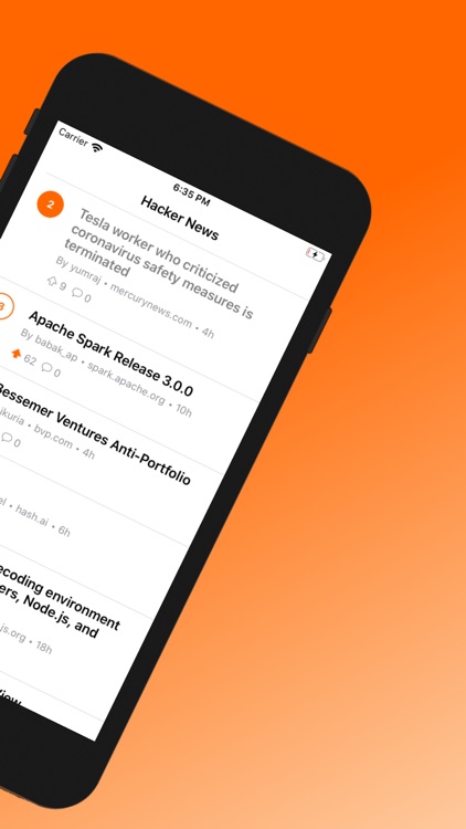 Hacker News Feed screenshot-3