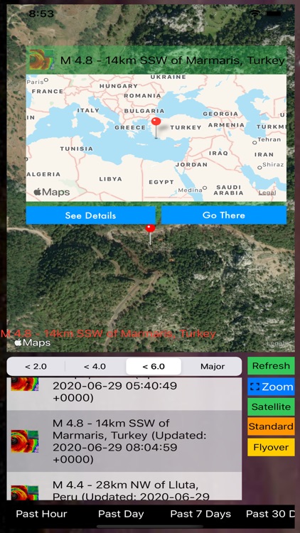 Instant USGS Earthquake Lite screenshot-5