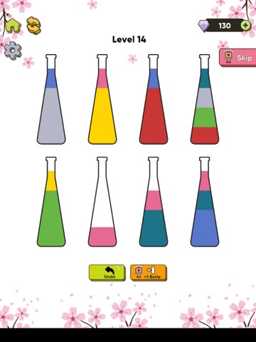 Color Bottle Sort: Water Pourのおすすめ画像1