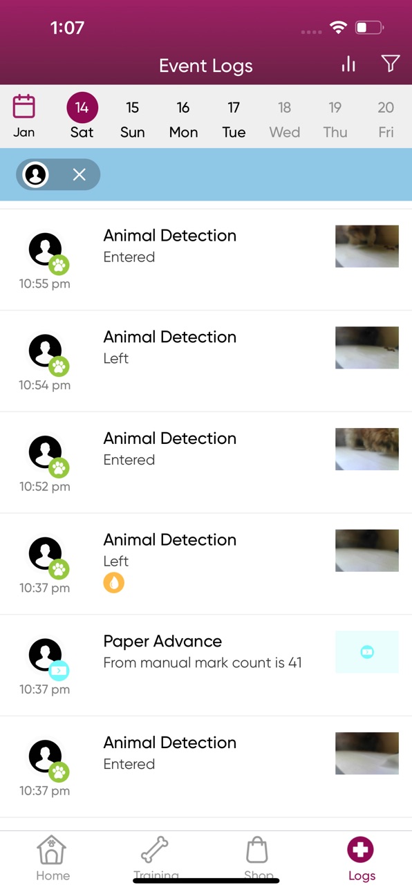 iPhone screenshot