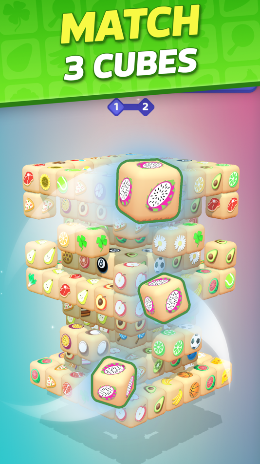 #2. Cube Match 3D - Master Blast (iOS) 由: Nguyen Tam