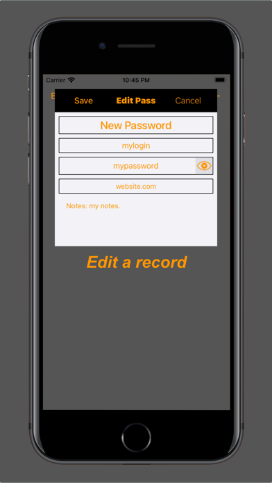 PassVault Screenshot