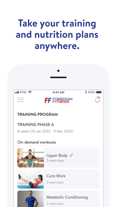 Freedom Fitness Texas Screenshot