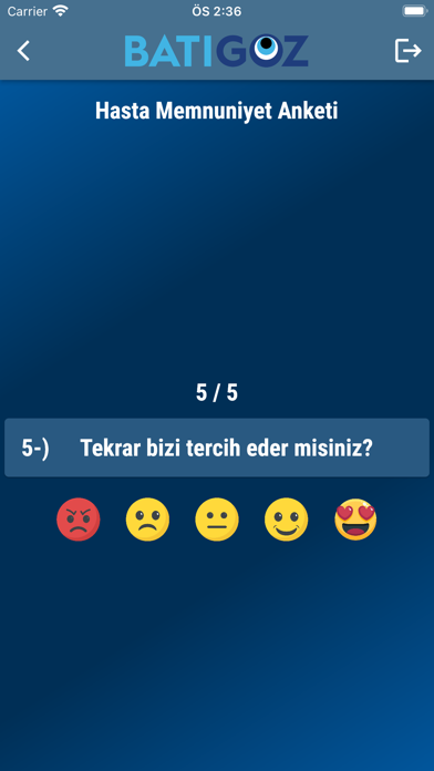 Batıgöz Survey Screenshot