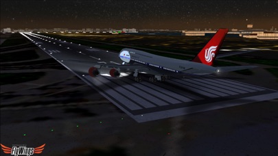 Flight Simulator Night Fly Screenshot