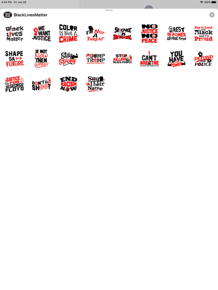 BlackLivesMatter Stickers