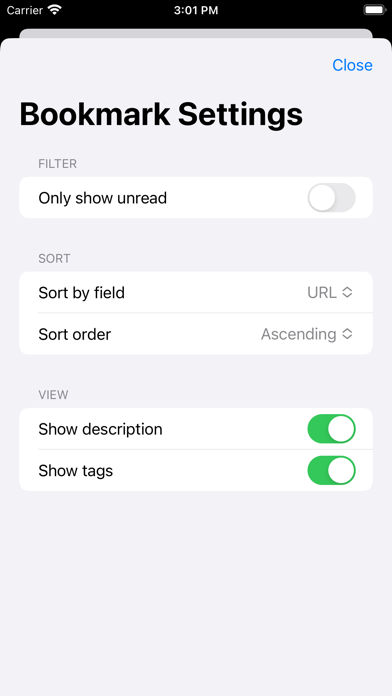 BookmarkCompanion Screenshot