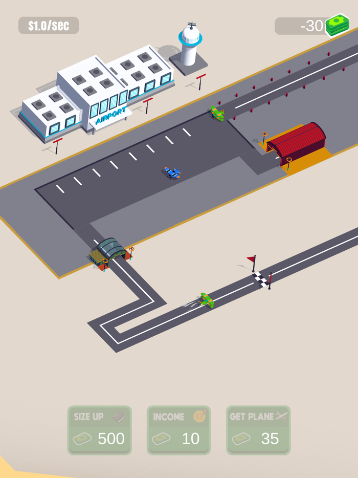 Airport Idle Clicker