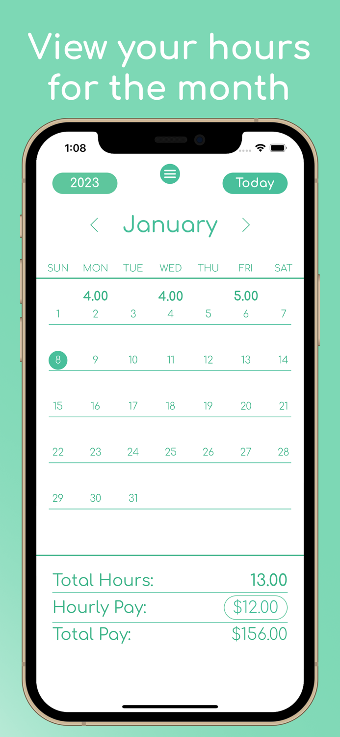 Hourly - Hours Tracker