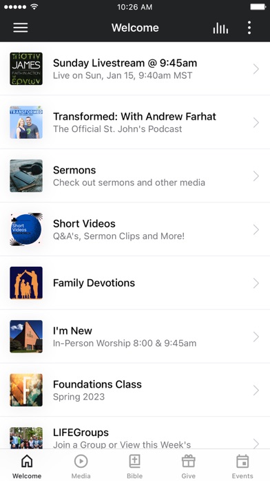 St. John's Denver Screenshot