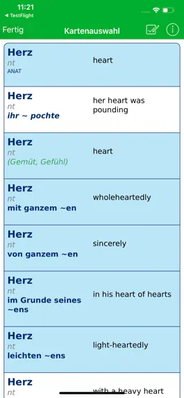 Game screenshot Dictionary German SCHOOL hack