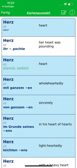 Game screenshot SCHULE Wörterbuch Englisch hack