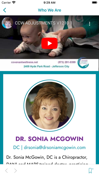 Covenant Chiro & Wellness Screenshot