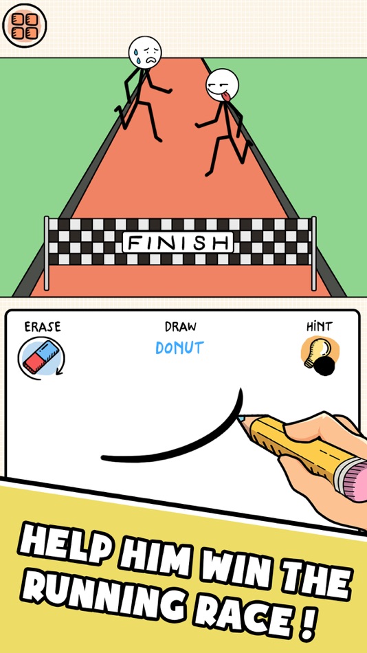 #5. Draw puzzle: sketch it (iOS) By: Mai Chan