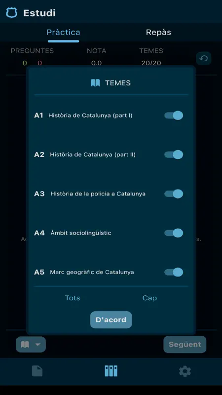 Acadèmia Mossos - Oposicions screenshot 3 of 9
