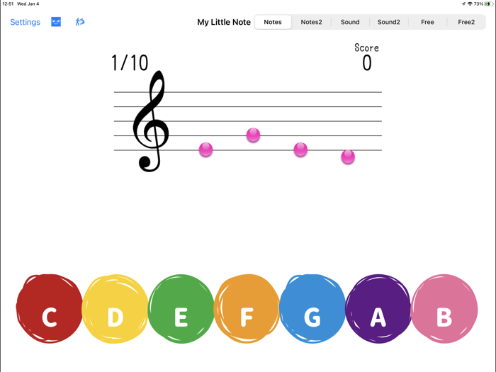 My Little Note for iPad