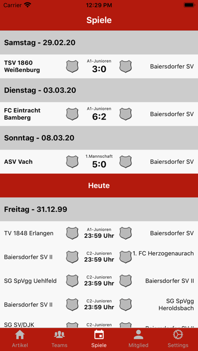 Screenshot #3 pour Baiersdorfer SV
