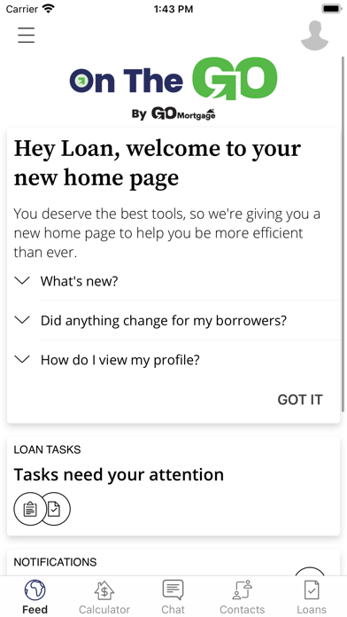 GO Mortgage Home Loans Screenshot