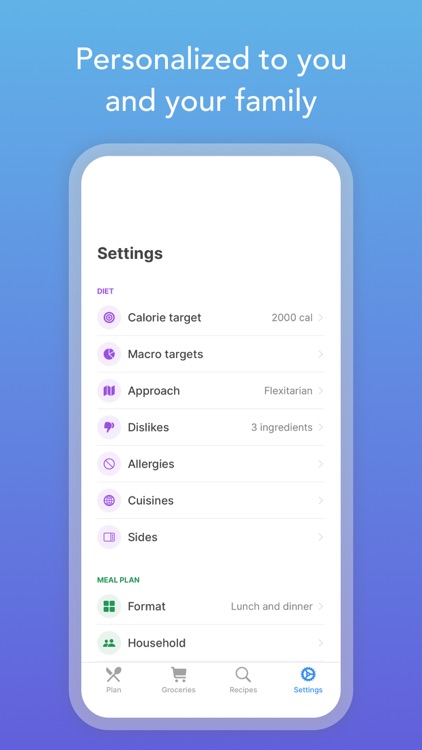 Intent - Meal Planner screenshot-7