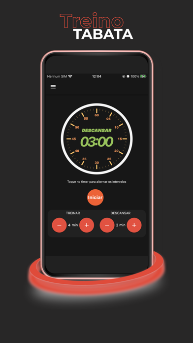 Cronômetro de Treino Tabata Screenshot