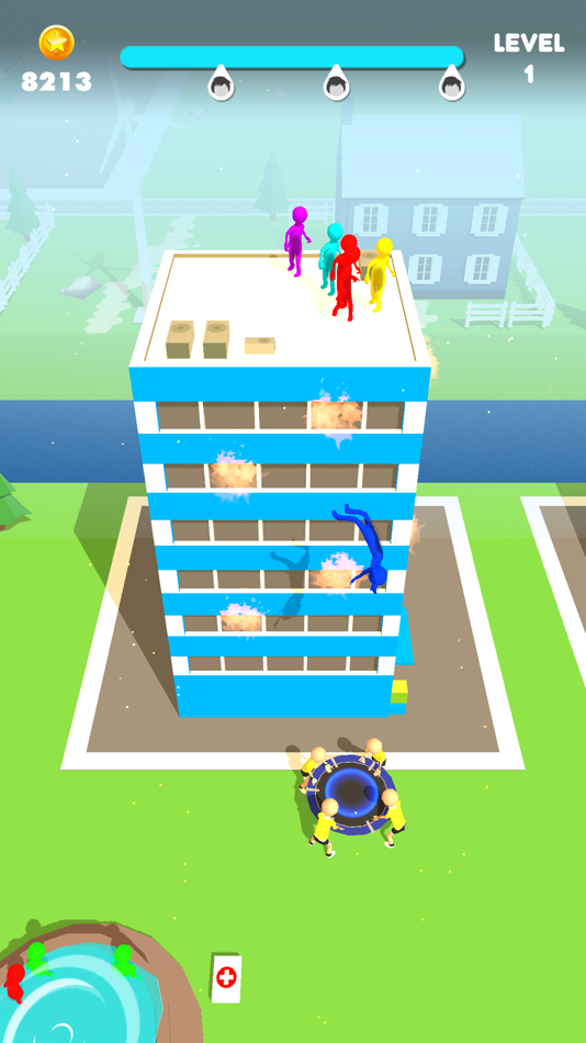 #2. Crazy Jumpers 3D (iOS) 来自: Ultragmes Entertainment Private Limited
