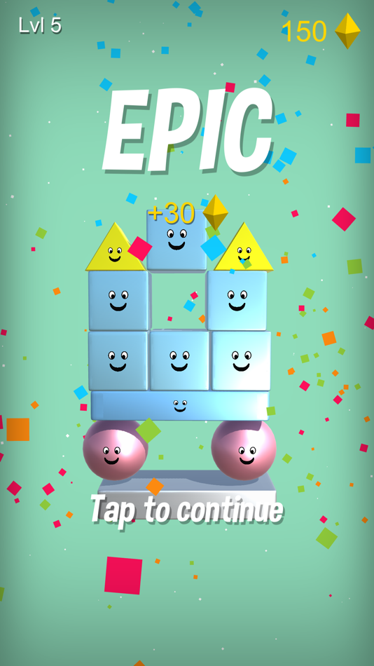 #8. Funny Stack (iOS) 由: Tappy Game