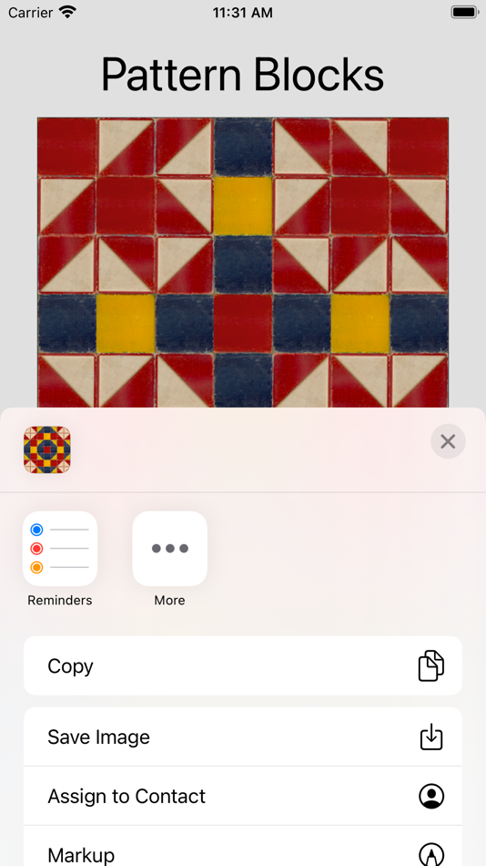#5. Pattern Blocks (iOS) Podle: Nerdworks