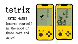 tetrix1984:simple retro game iphone screenshot 1