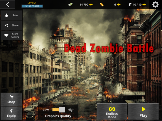 Screenshot #6 pour Dead Zombie Battle