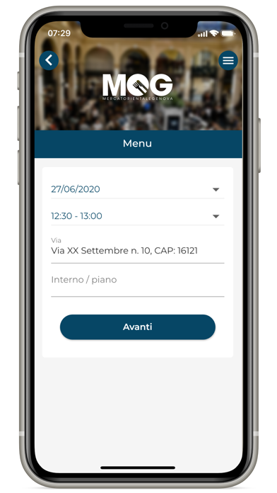 MOG Mercato Orientale Genova Screenshot