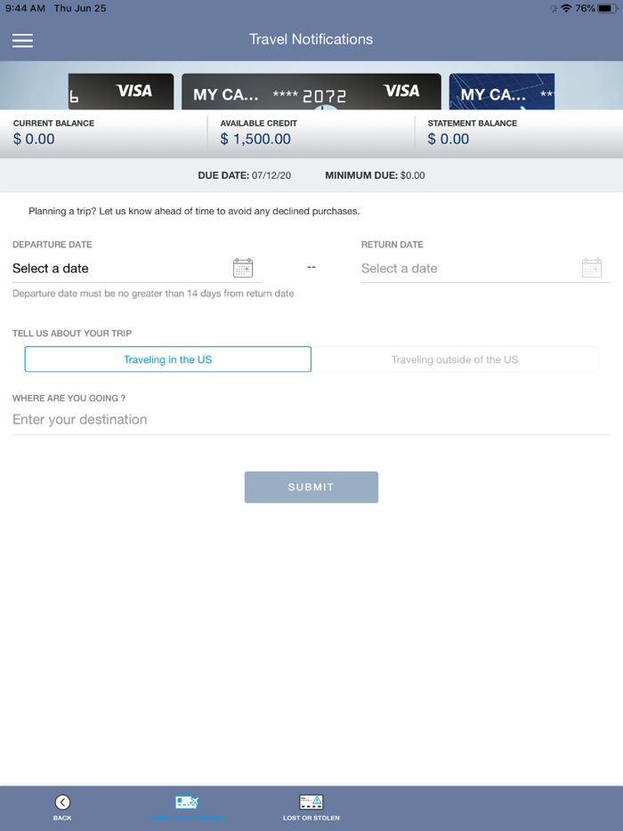 Card Control by Healthcare FCU
