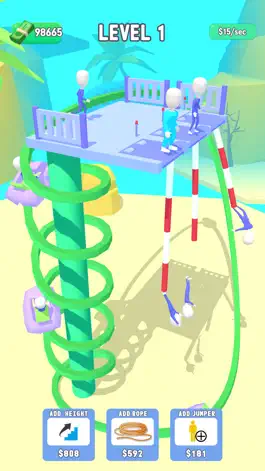 Game screenshot Bungee Jump Idle apk