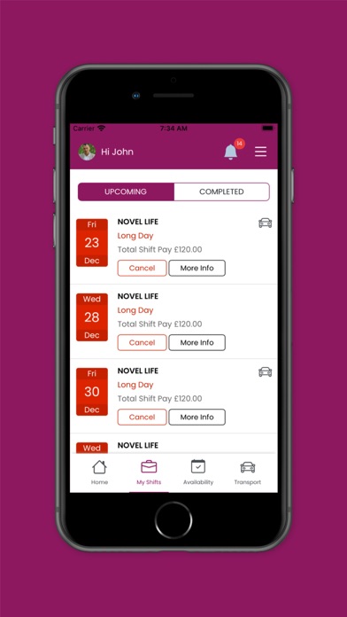 App screenshot