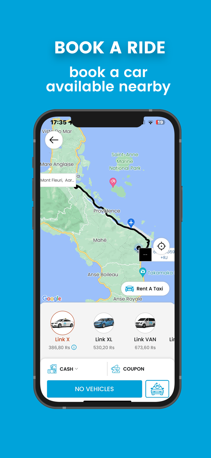 Linkup - Taxi Food Delivery