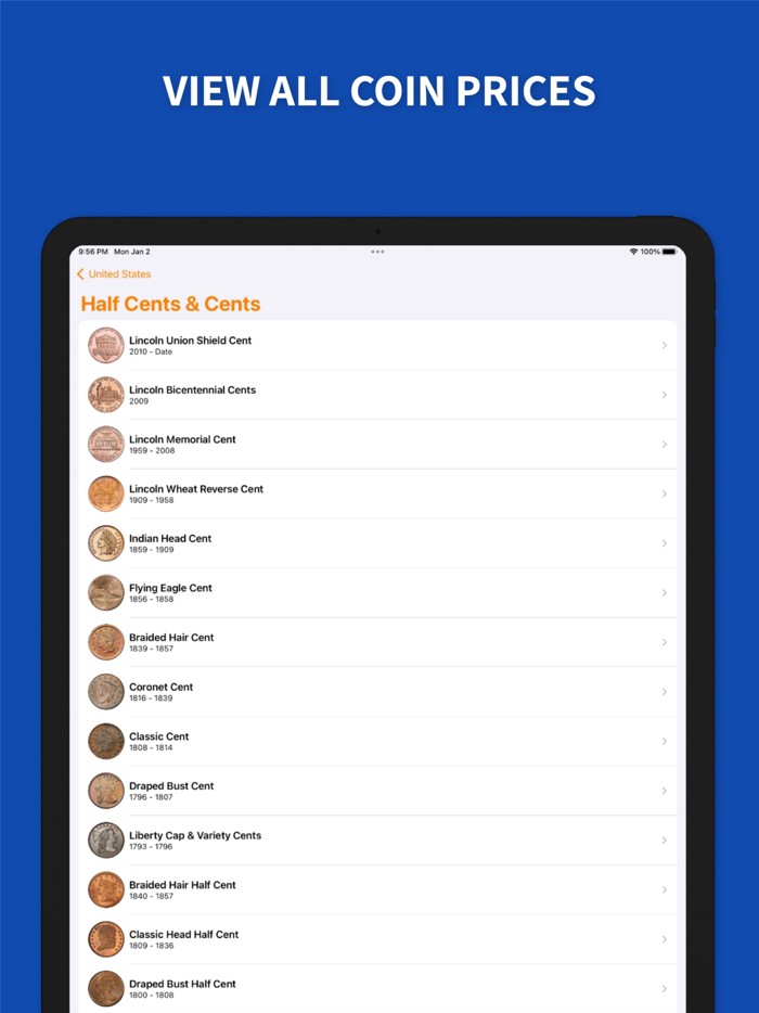 Price Guide - U.S. Coin Values