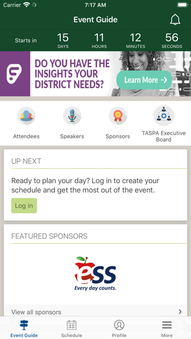 TASPA Conference screenshot 3