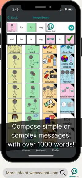 Game screenshot Weave Chat AAC apk