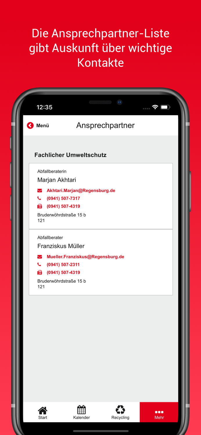 Regensburg Abfall App