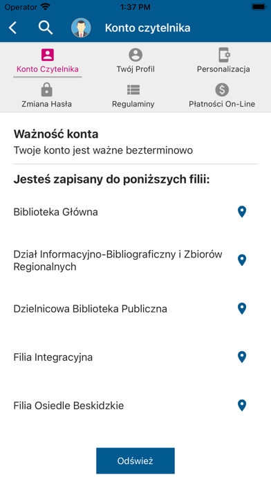 Książnica Beskidzka Screenshot